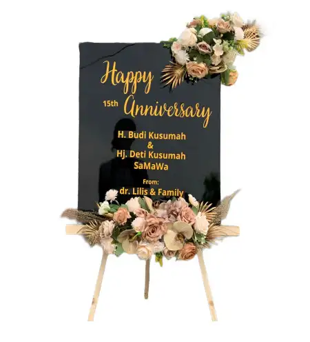 Papan Bunga Akrilik Balagedog