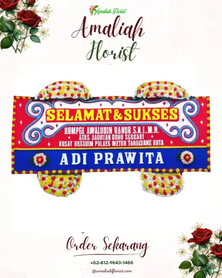 Papan Bunga Ucapan Selamat Balagedog